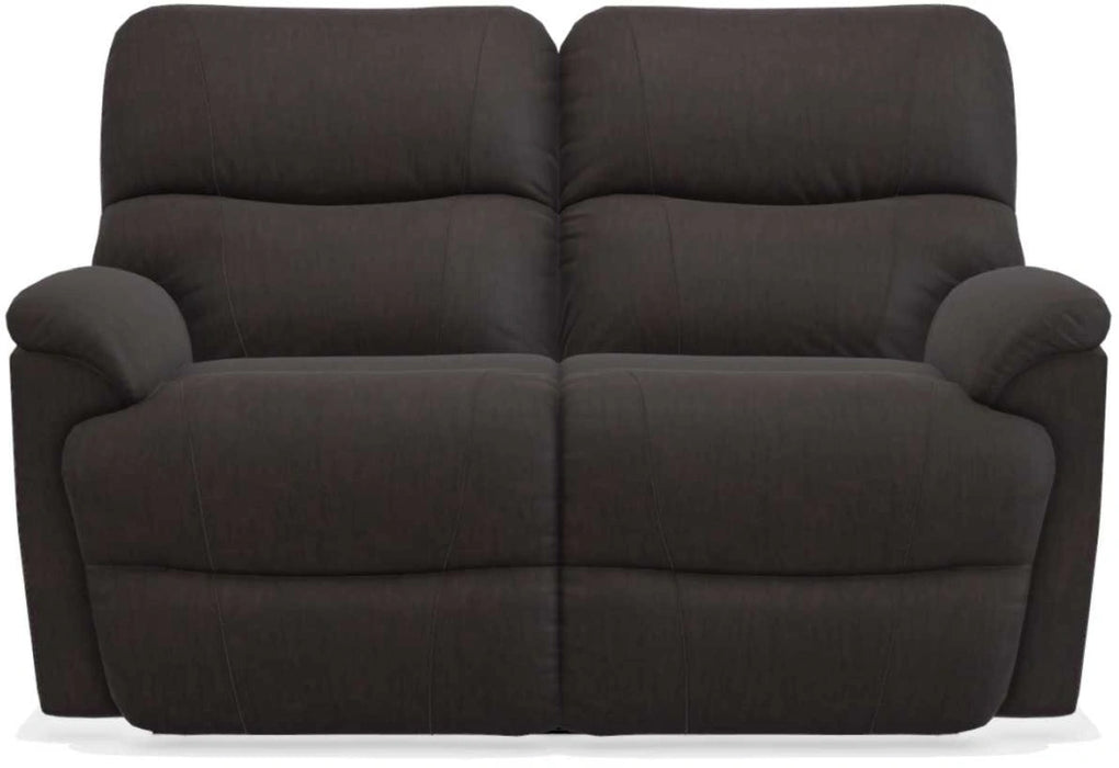La-Z-Boy Trouper La-Z-Time Walnut Reclining Loveseat