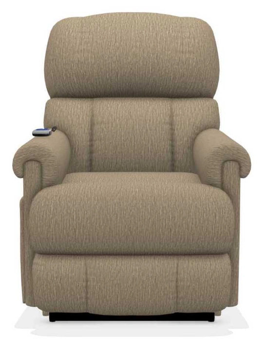 La-Z-Boy Pinnacle Platinum Driftwood Power Lift Recliner with Headrest and Lumbar