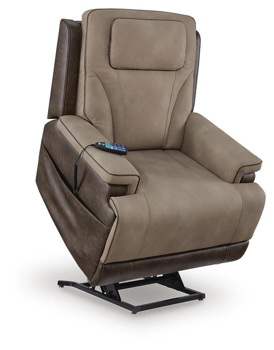 4Z-Peaceful Pause Power Lift Recliner - Aumand's Furniture (North Walpole, NH) 