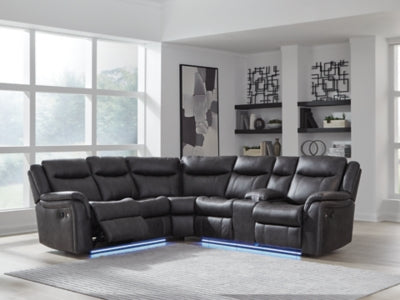 Sultan Meadow Reclining Sectional - Aumand's Furniture (North Walpole, NH) 