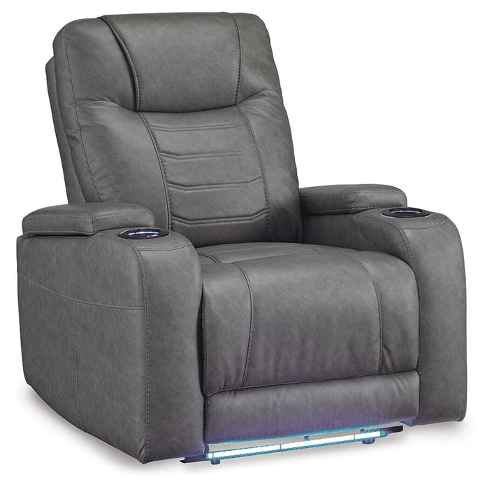 Schooner Rocks Power Recliner - Aumand's Furniture (North Walpole, NH) 