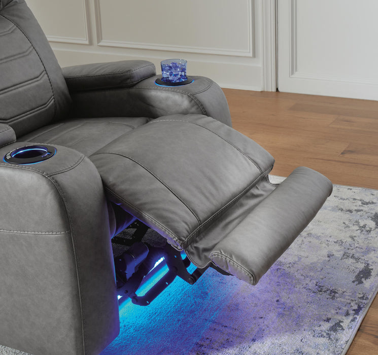 Schooner Rocks Power Recliner - Aumand's Furniture (North Walpole, NH) 