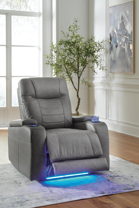 Schooner Rocks Power Recliner - Aumand's Furniture (North Walpole, NH) 