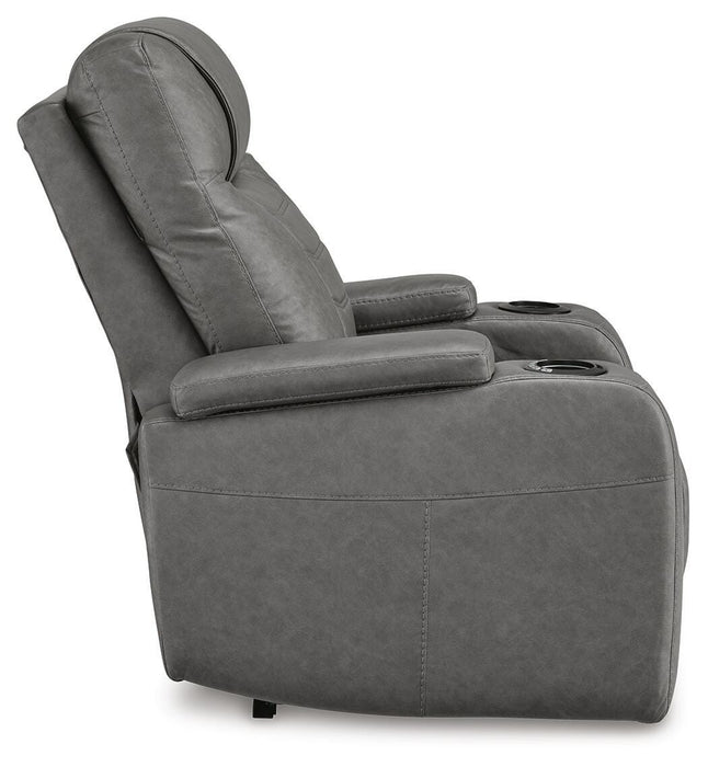 Schooner Rocks Power Recliner - Aumand's Furniture (North Walpole, NH) 