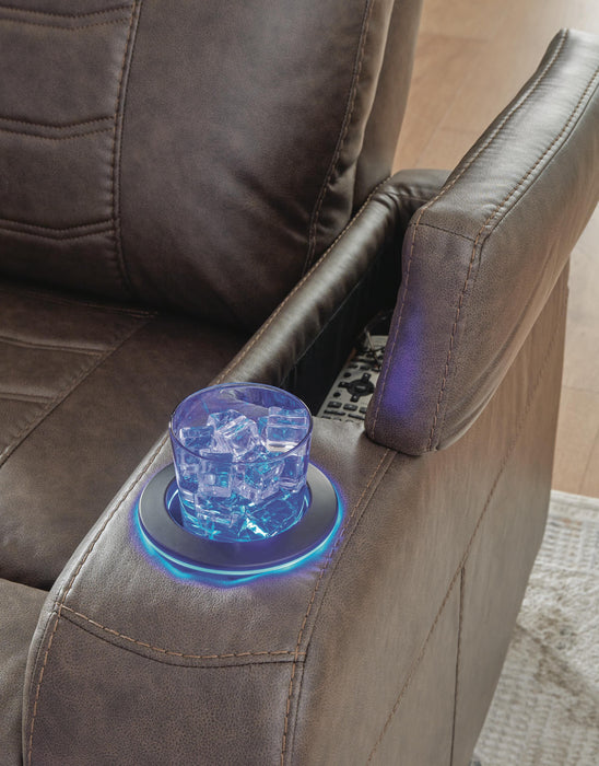 Schooner Rocks Power Recliner - Aumand's Furniture (North Walpole, NH) 