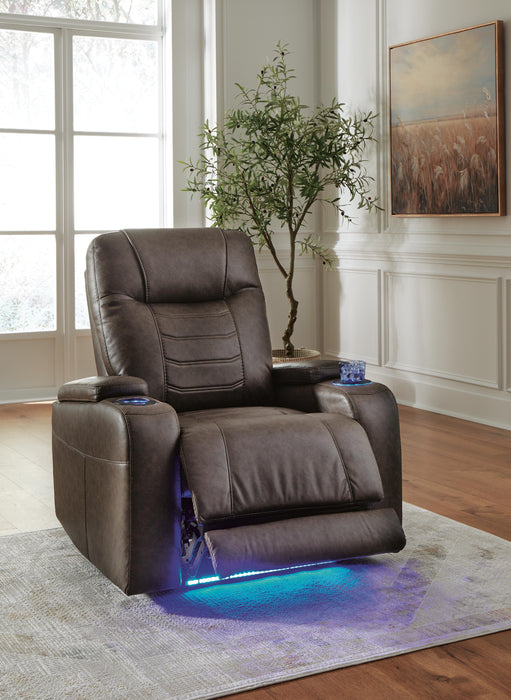 Schooner Rocks Power Recliner - Aumand's Furniture (North Walpole, NH) 