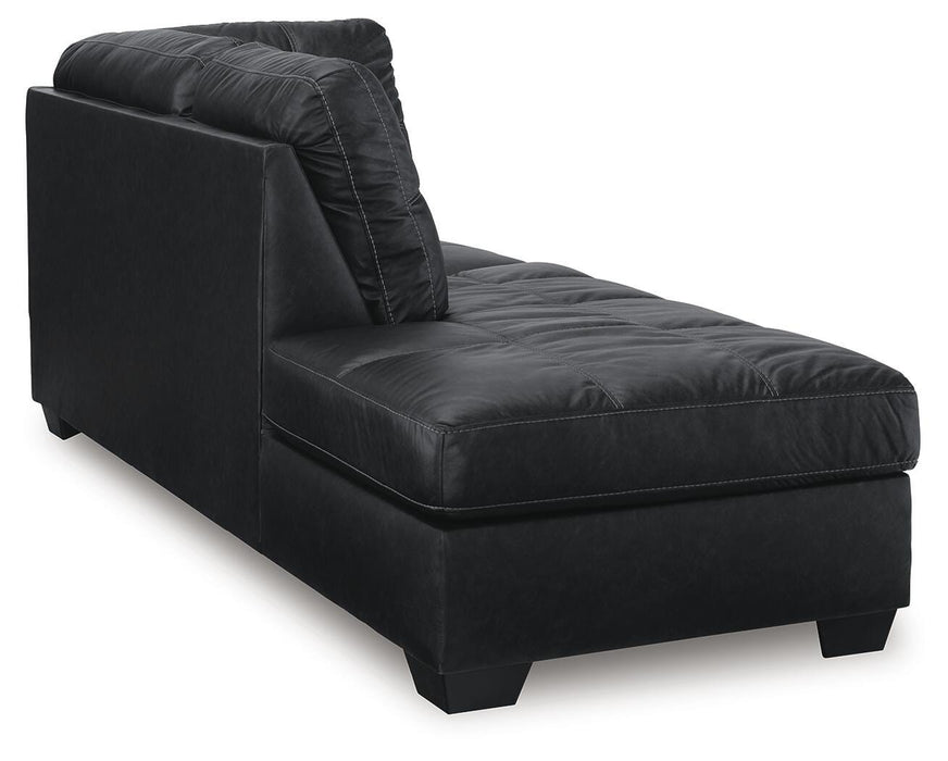 Barlin Mills Sectional with Chaise - Aumand's Furniture (North Walpole, NH) 