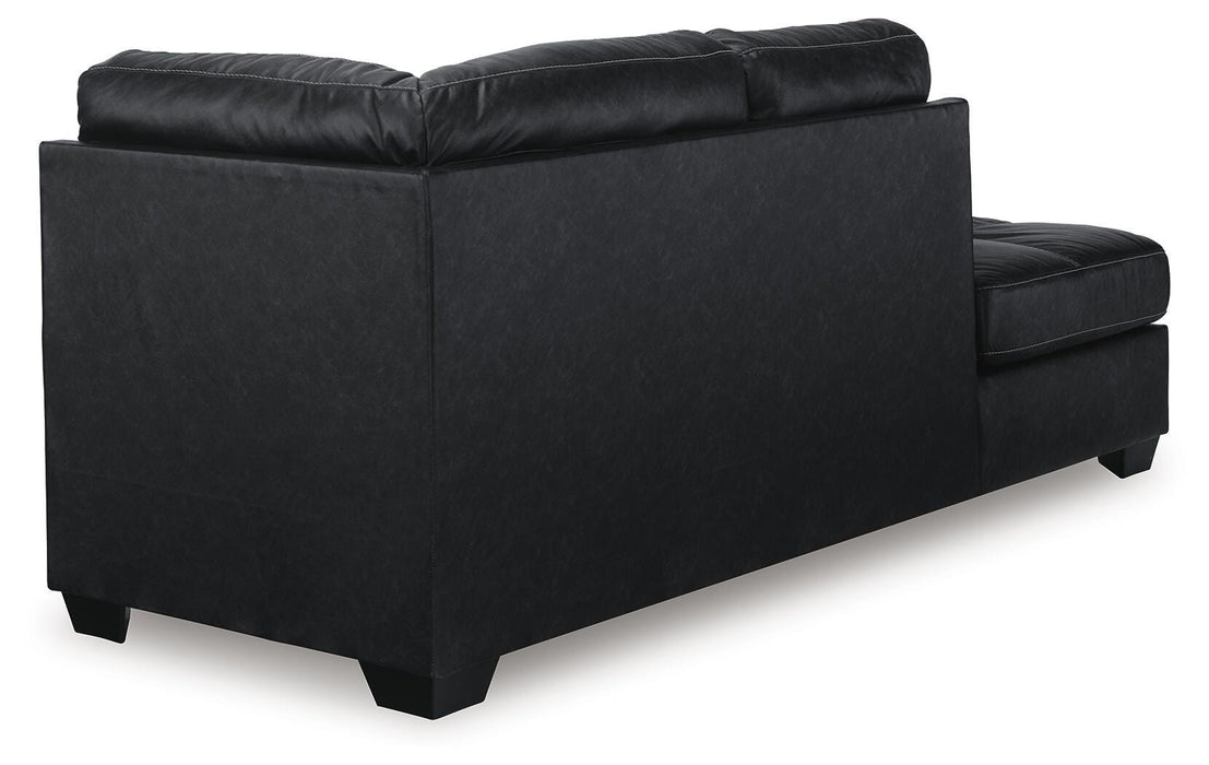 Barlin Mills Sectional with Chaise - Aumand's Furniture (North Walpole, NH) 