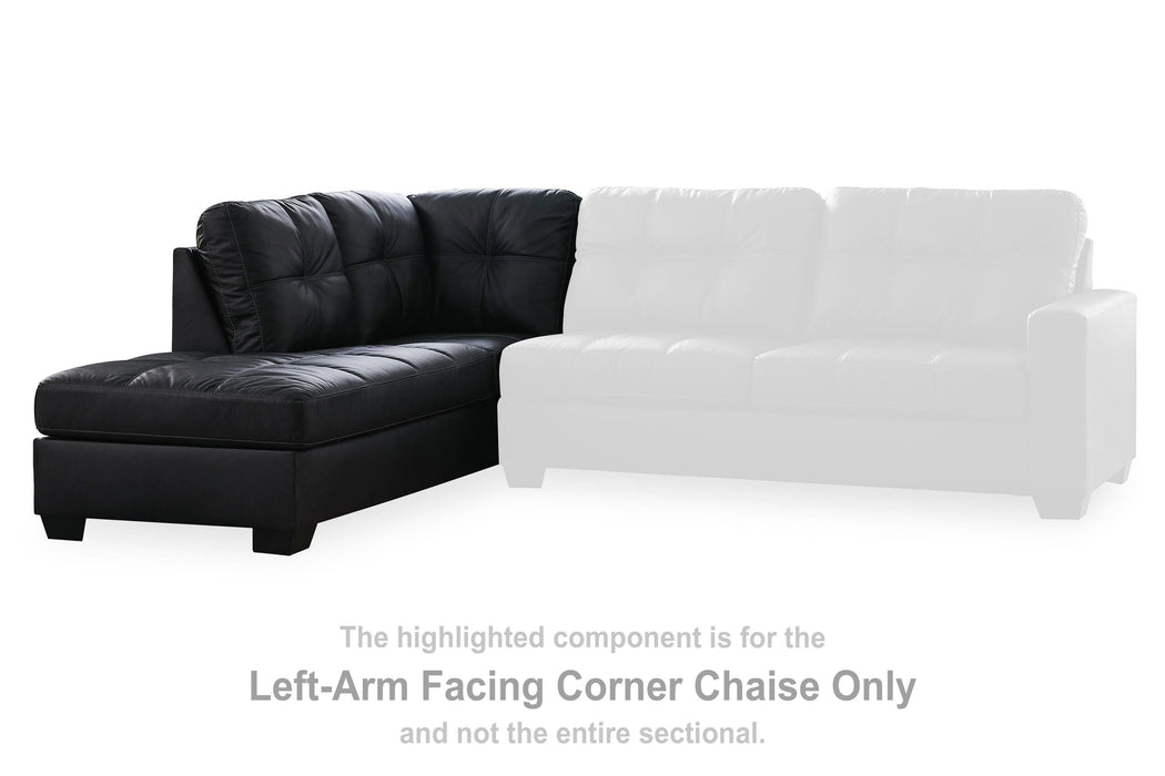 Barlin Mills Sectional with Chaise - Aumand's Furniture (North Walpole, NH) 