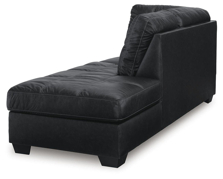 Barlin Mills Sectional with Chaise - Aumand's Furniture (North Walpole, NH) 