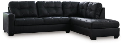 Barlin Mills Sectional with Chaise - Aumand's Furniture (North Walpole, NH) 