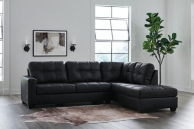 Barlin Mills Sectional with Chaise - Aumand's Furniture (North Walpole, NH) 