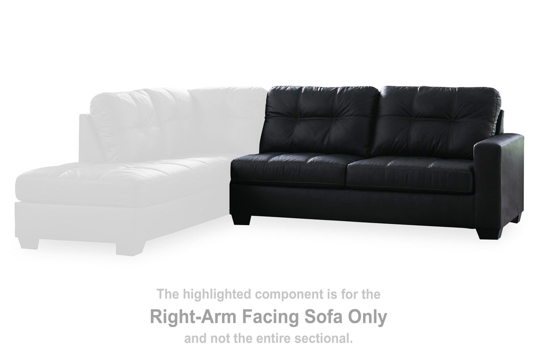 Barlin Mills Sectional with Chaise - Aumand's Furniture (North Walpole, NH) 