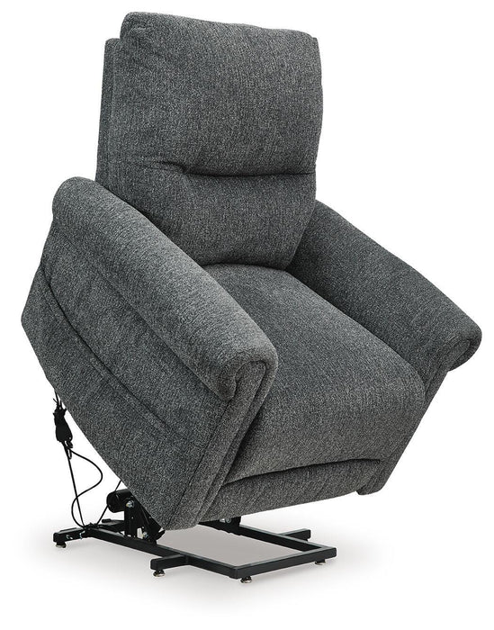 Aureta Power Lift Recliner - Aumand's Furniture (North Walpole, NH) 