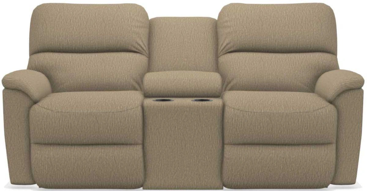 La-Z-Boy Brooks Driftwood Power Reclining Loveseat With Console