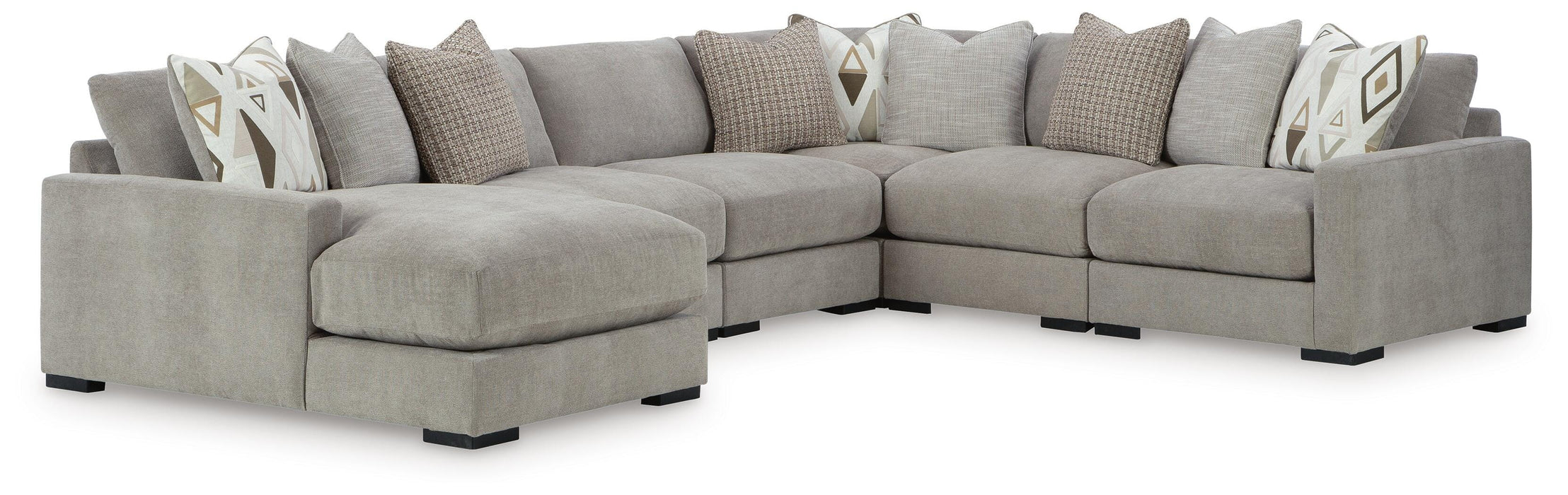Aslan Court Sectional with Chaise - Aumand's Furniture (North Walpole, NH) 