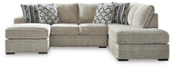 Calnita Sectional with Chaise - Aumand's Furniture (North Walpole, NH) 