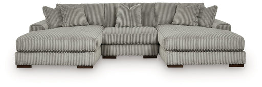 Lindyn Sectional with Double Chaise - Aumand's Furniture (North Walpole, NH) 