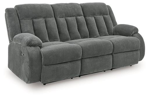 Observation Power Reclining Sofa with Drop Down Table - Aumand's Furniture (North Walpole, NH) 