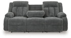 Observation Power Reclining Sofa with Drop Down Table - Aumand's Furniture (North Walpole, NH) 