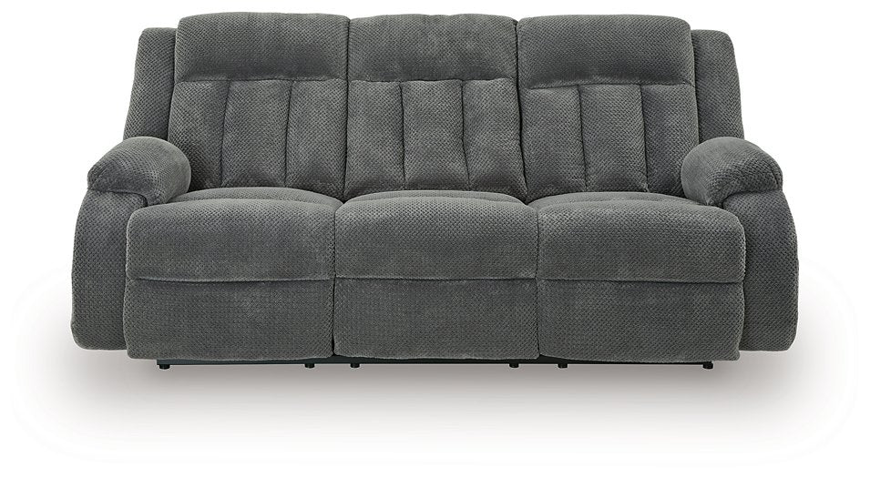 Observation Power Reclining Sofa with Drop Down Table - Aumand's Furniture (North Walpole, NH) 