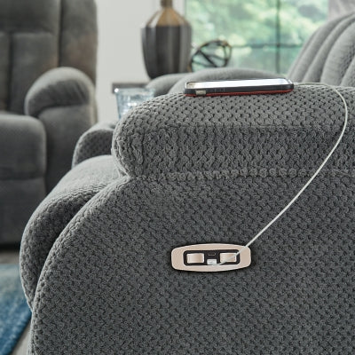 Observation Power Reclining Loveseat with Console - Aumand's Furniture (North Walpole, NH) 