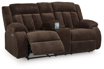 Observation Power Reclining Loveseat with Console - Aumand's Furniture (North Walpole, NH) 