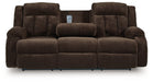 Observation Power Reclining Sofa with Drop Down Table - Aumand's Furniture (North Walpole, NH) 