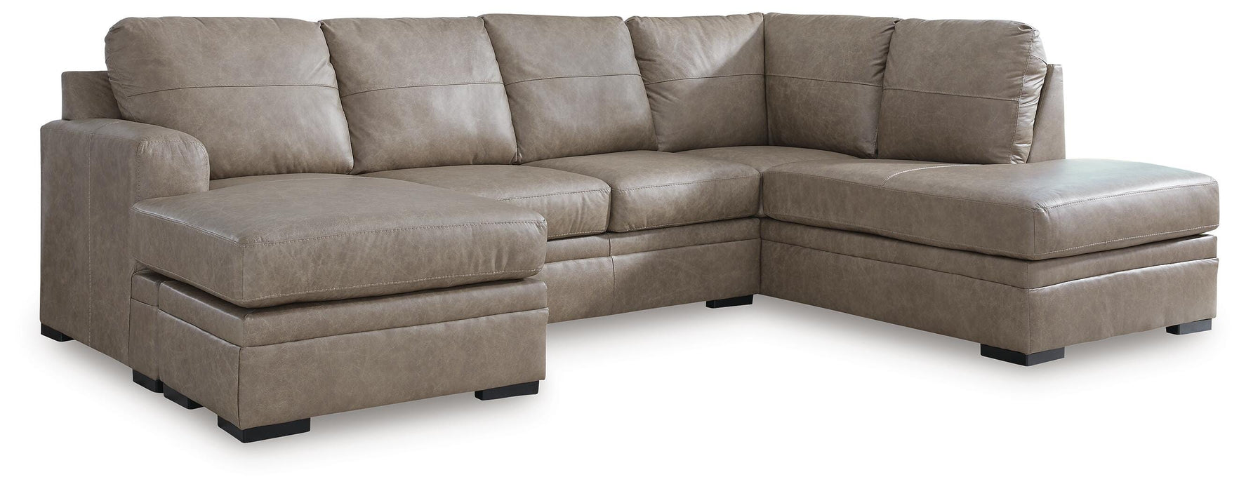 Amuleto Sectional with Chaise - Aumand's Furniture (North Walpole, NH) 