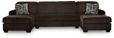 Kimlee Sectional with Double Chaise - Aumand's Furniture (North Walpole, NH) 