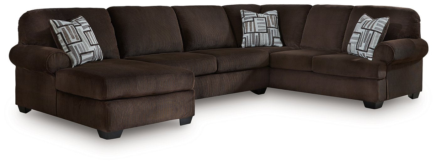 Kimlee Sectional with Chaise - Aumand's Furniture (North Walpole, NH) 