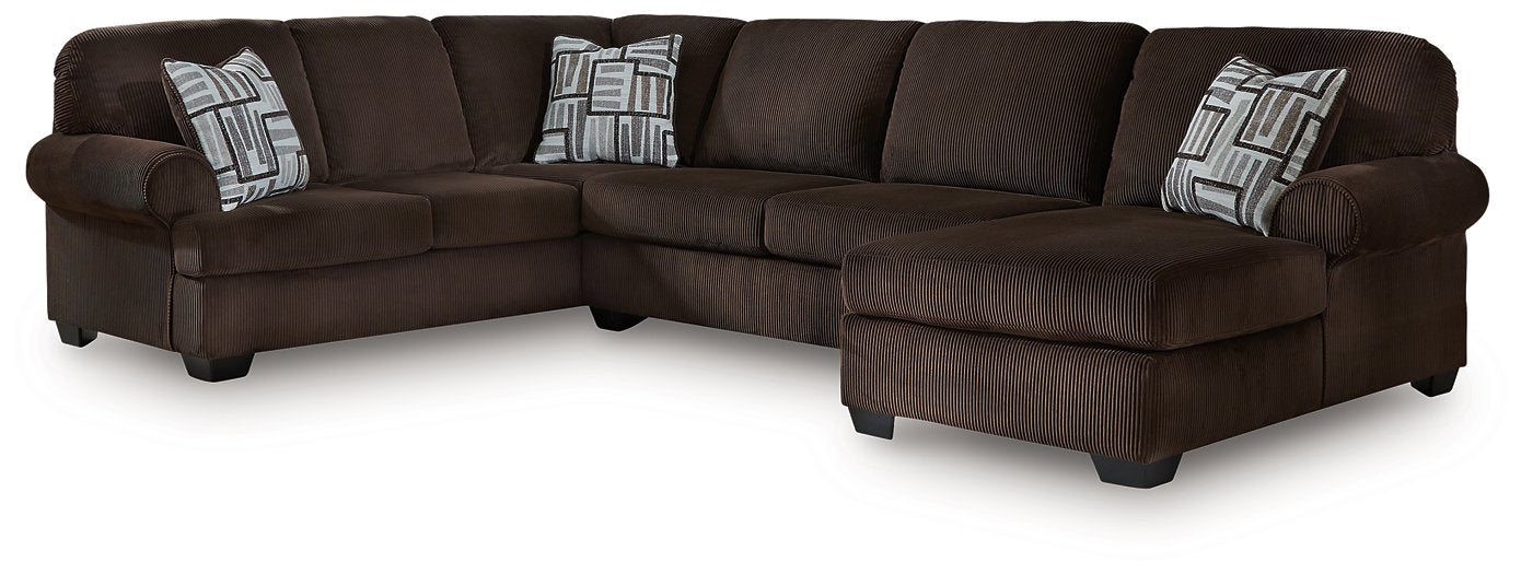 Kimlee Sectional with Chaise - Aumand's Furniture (North Walpole, NH) 