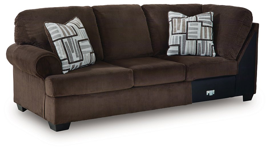 Kimlee Sectional with Chaise - Aumand's Furniture (North Walpole, NH) 