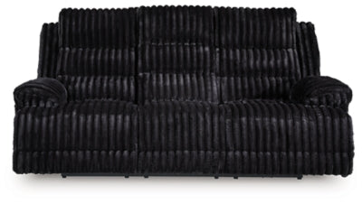 Rhine Falls Power Reclining Sofa with Drop Down Table - Aumand's Furniture (North Walpole, NH) 