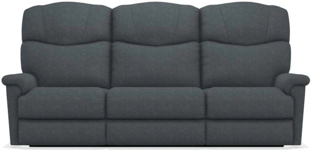 La-Z-Boy Lancer Navy Power Reclining Sofa with Headrest