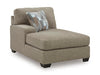 Newellen Sectional with Double Chaise - Aumand's Furniture (North Walpole, NH) 