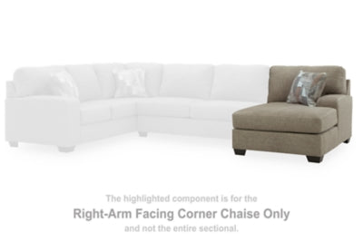 Newellen Sectional with Double Chaise - Aumand's Furniture (North Walpole, NH) 