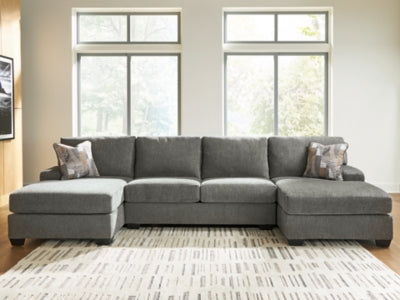 Clarington Sectional with Double Chaise - Aumand's Furniture (North Walpole, NH) 