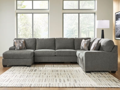 Clarington Sectional with Chaise - Aumand's Furniture (North Walpole, NH) 