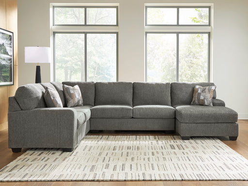 Clarington Sleeper Sectional with Chaise - Aumand's Furniture (North Walpole, NH) 
