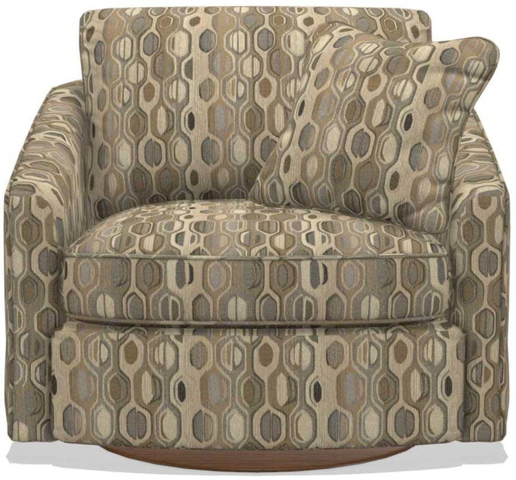 La-Z-Boy Clover Flax Premier Swivel Occasional Chair