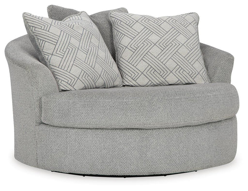 Casselbury Oversized Swivel Accent Chair - Aumand's Furniture (North Walpole, NH) 