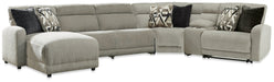 Colleyville Power Reclining Sectional with Chaise - Aumand's Furniture (North Walpole, NH) 