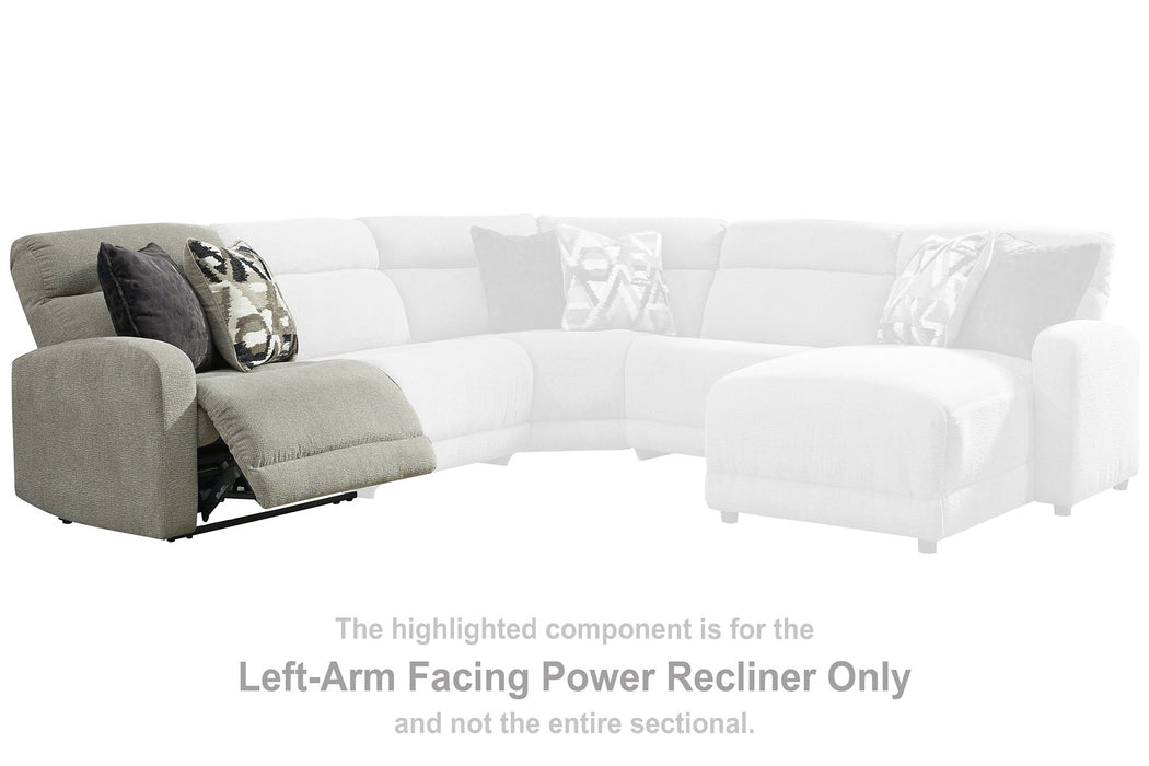 Colleyville Power Reclining Sectional with Chaise - Aumand's Furniture (North Walpole, NH) 