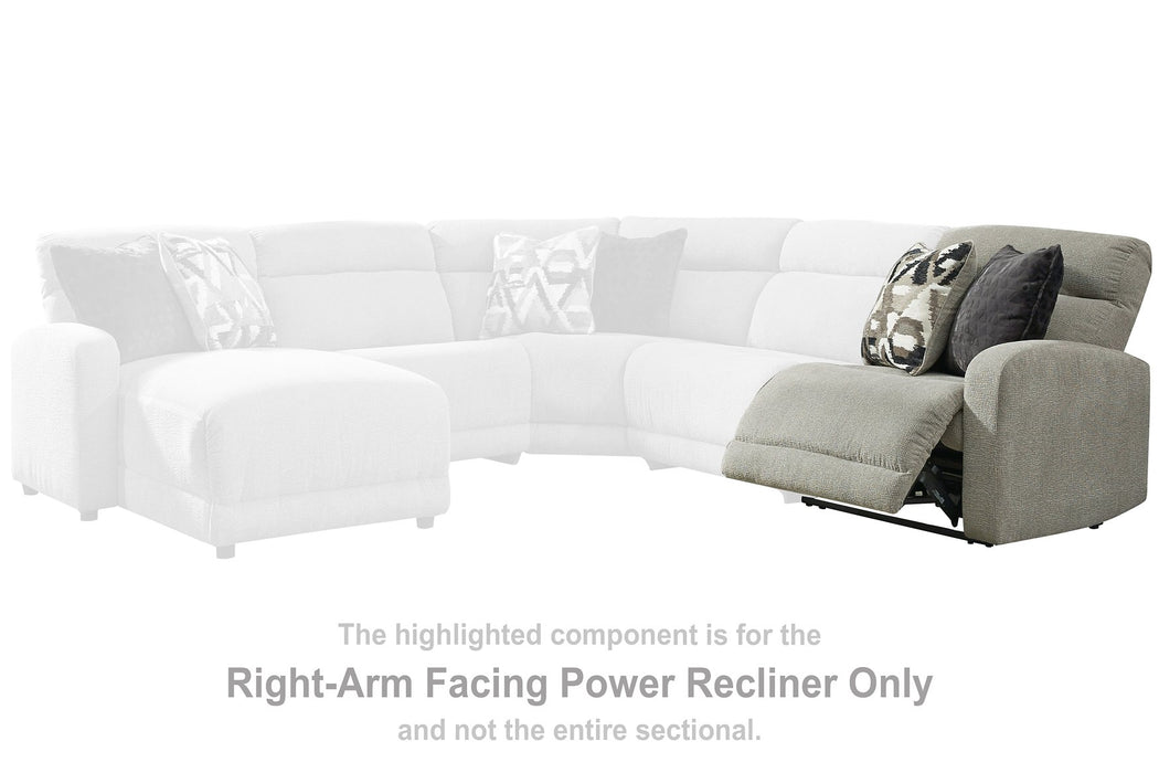 Colleyville Power Reclining Sectional with Chaise - Aumand's Furniture (North Walpole, NH) 