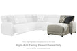 Colleyville Power Reclining Sectional with Chaise - Aumand's Furniture (North Walpole, NH) 