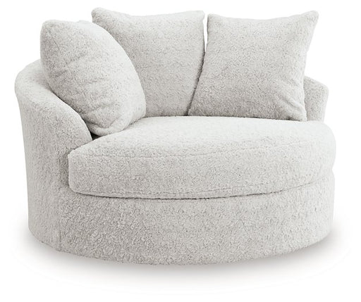 Cuddle Plush Oversized Swivel Accent Chair - Aumand's Furniture (North Walpole, NH) 