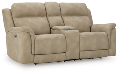 Next-Gen DuraPella Power Reclining Loveseat with Console - Aumand's Furniture (North Walpole, NH) 