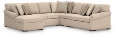 LadyMae Sectional with Chaise - Aumand's Furniture (North Walpole, NH) 