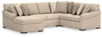 LadyMae Sectional with Chaise - Aumand's Furniture (North Walpole, NH) 